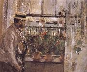 Berthe Morisot The man at the Huaiter Island oil painting picture wholesale